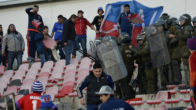 ¿Qué sanción merecen los responsables de hechos violentos en los estadios?