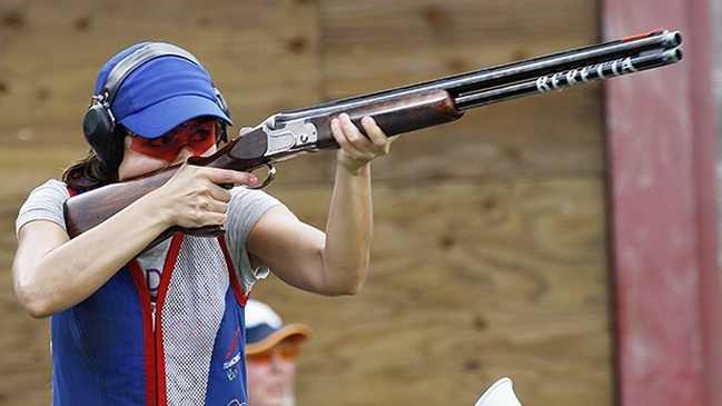 Francisca Crovetto se adjudicó el bronce en el tiro skeet en Toronto 2015