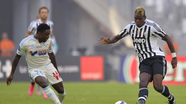 Mauricio Isla retornó a Juventus con una caída ante Olympique de Marcelo Bielsa