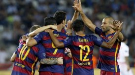 FC Barcelona sufrió para quedarse con la Supercopa de Europa