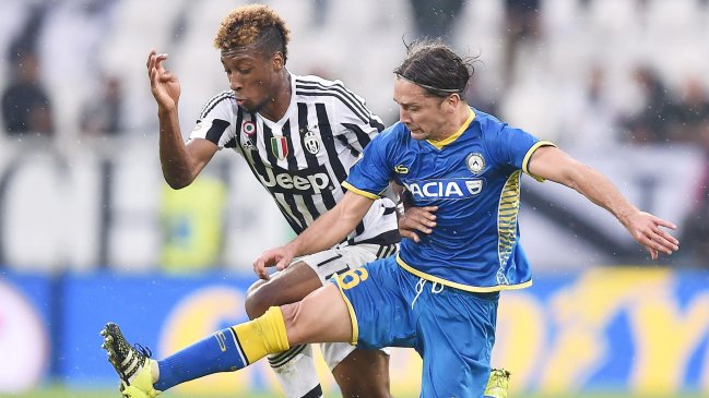 Manuel Iturra jugó en gran victoria de Udinese ante Juventus en la liga italiana
