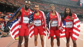 Estados Unidos se quedó con el oro en la posta 4x400 del Mundial de Beijing