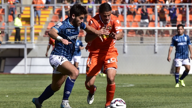 Universidad Católica intentará revertir la serie ante Cobreloa para avanzar en Copa Chile
