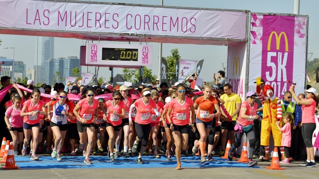 Se abrieron inscripciones para 5ª versión de McDonald’s 5K: "Las Mujeres Corremos"