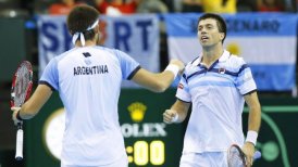 Argentina quedó a un paso de la final de Copa Davis al ganar el dobles ante Bélgica