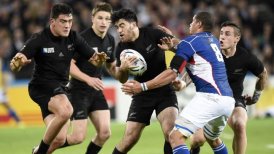 Nueva Zelanda aplastó a Namibia por el Grupo C del Mundial de Rugby