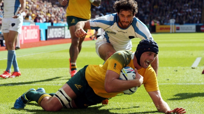 Australia derrotó sin contemplaciones a Uruguay en el Mundial de Rugby