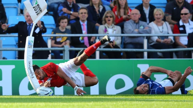Tonga sumó su primer triunfo a costa de Namibia en el Mundial de Rugby