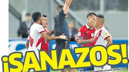 Las portadas que dejó a través del mundo la victoria de Chile sobre Perú en Lima