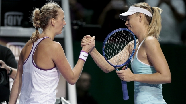 Petra Kvitova y Maria Sharapova lideran a equipos finalistas de la Copa Federación