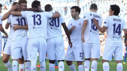 La acción de los chilenos este jueves en la Europa League