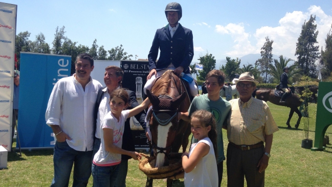 Bernardo Naveillán se quedó con el Gran Premio MacOnline 2015 de equitación