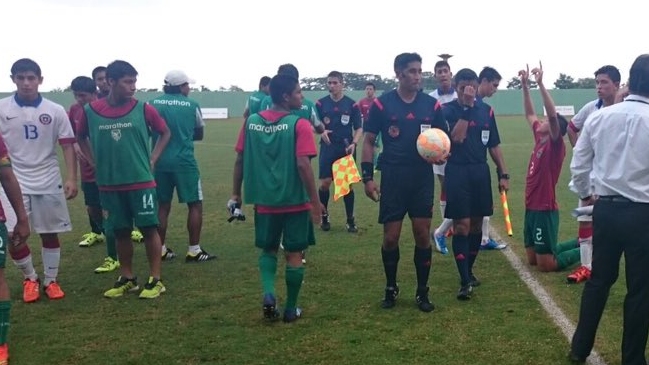 Chile terminó último en el Grupo B del Sudamericano Sub 15