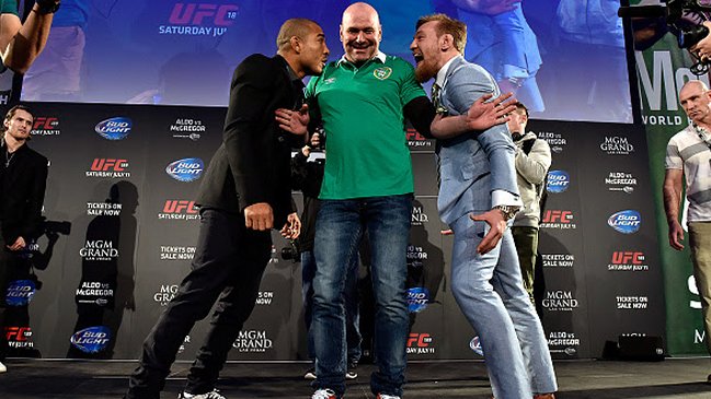 Connor McGregor y José Aldo estelarizan el UFC 194 en Las Vegas