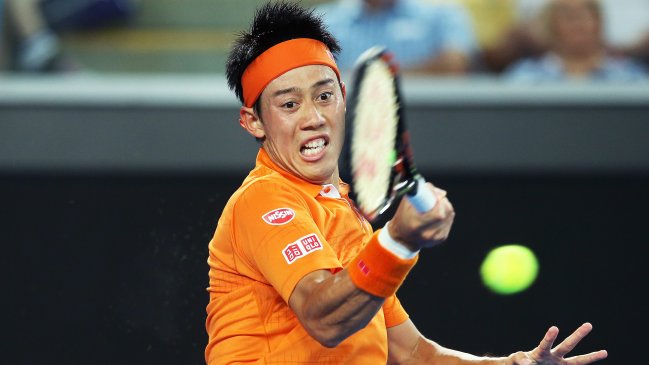 Kei Nishikori se instaló en los octavos de final del Abierto de Australia