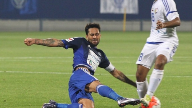 Luis Jiménez actuó en empate de Al-Nasr en la liga de Emiratos Arabes