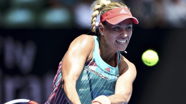 Angelique Kerber avanzó a semifinales del Abierto de Australia con triunfo sobre Azarenka