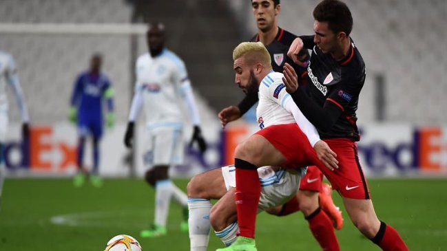 Olympique de Marsella cayó ante Athletic Club por la Europa League