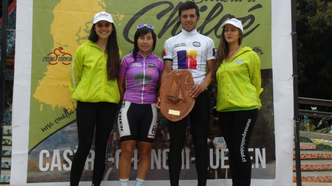 Germán Bustamante se transformó en ganador de la Primera Vuelta Ciclista a Chiloé