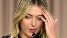 Maria Sharapova confesó que dio positivo por dopaje en el Abierto de Australia