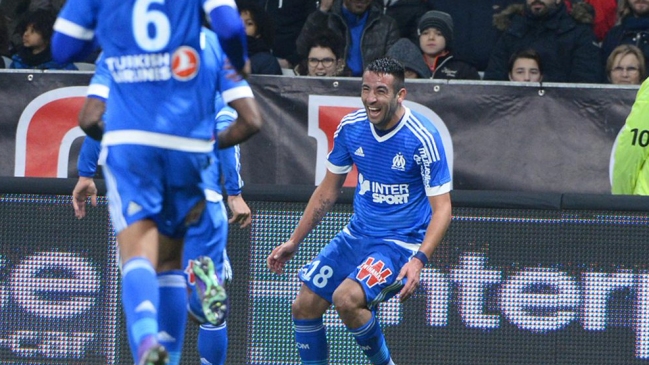 Mauricio Isla marcó gol del empate de Olympique Marsella ante Lorient