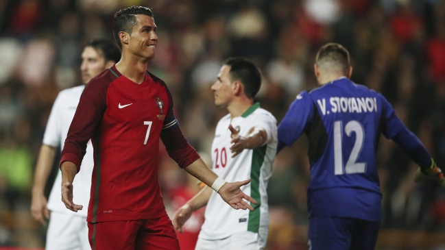 Bulgaria venció a Portugal en un amistoso que tuvo a Cristiano Ronaldo como "villano"