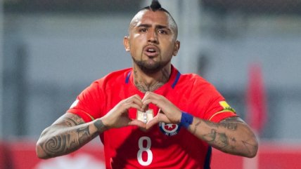 Arturo Vidal selló la goleada de Chile ante Venezuela tras asistencia de Alexis