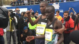 El keniata Victor Kipchirchir se quedó con el Maratón de Santiago 2016