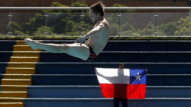 Chile sumó tres medallas de plata en Sudamericano de clavados