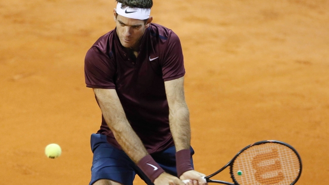 Juan Martín del Potro se despidió en segunda ronda del Masters 1.000 de Madrid