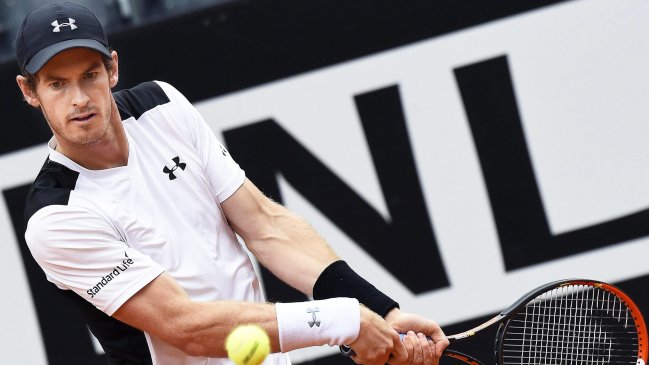 Murray clasificó a la final del Masters 1.000 de Roma tras vencer a Pouille