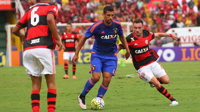 Mark González fue titular en caída de Sport Recife ante Flamengo