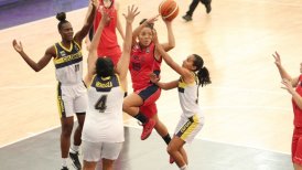 Chile debutó con derrota ante Colombia en Sudamericano de baloncesto femenino
