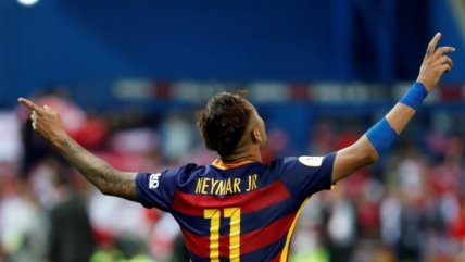 Neymar liquidó a Sevilla anotando el segundo de Barcelona en la Copa del Rey