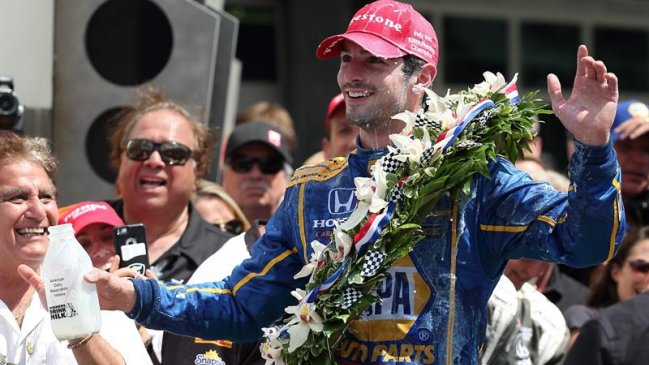 El debutante Alexander Rossi ganó la 100ª edición de las 500 Millas de Indianápolis