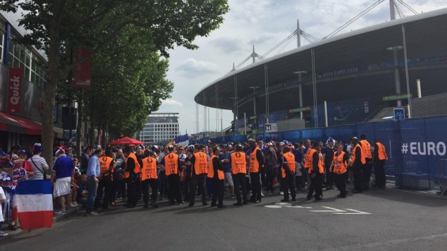 Sala de prensa del Stade de France fue desalojada a horas del inicio de la Eurocopa