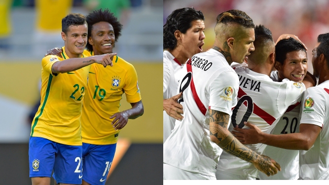 Brasil y Perú definen a los clasificados del Grupo B en la Copa América Centenario