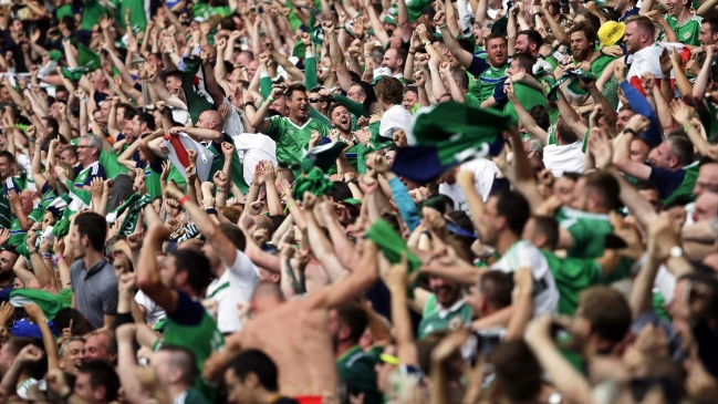 Hincha de Irlanda del Norte falleció durante histórico triunfo sobre Ucrania en la Euro 2016