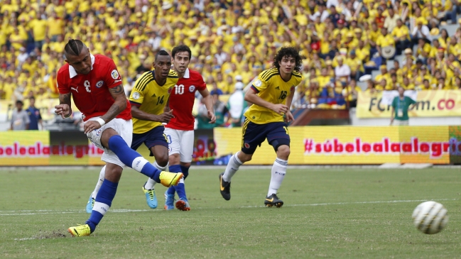10 inolvidables choques entre Chile y Colombia