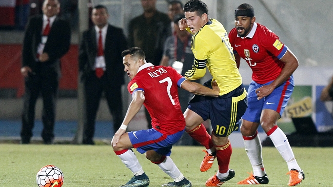 Chile ostenta supremacía ante Colombia en duelos por Copa América