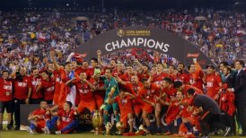 La generación dorada del fútbol chileno alcanzó el bicampeonato de América