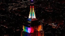 Viral, pero falso: Empire State y "los colores de Chile"