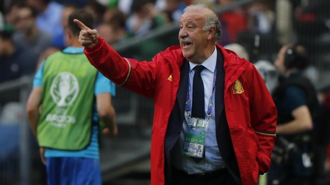 Vicente del Bosque confirmó su salida de la selección española