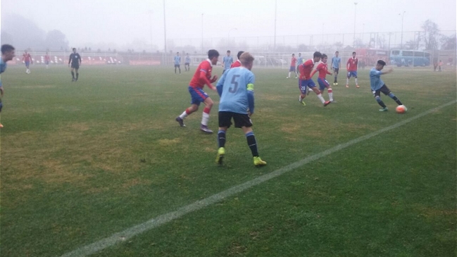 Chile venció a Uruguay en amistoso sub 17 disputado en Rancagua