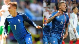 Francia e Islandia lucharán por el último cupo a las semifinales de la Eurocopa