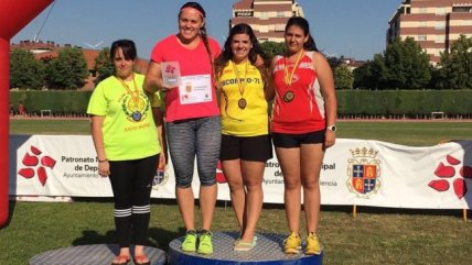 Natalia Ducó ganó el oro y consiguió su mejor lanzamiento de la temporada en España