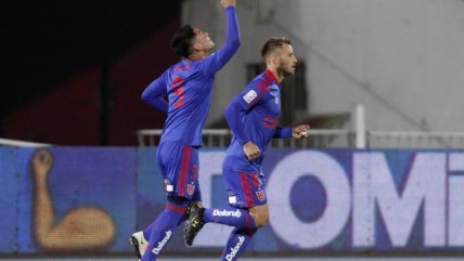 Felipe Mora anotó el primero de Universidad de Chile ante Estudiantes de La Plata