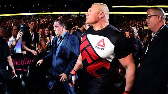 UFC recibió una notificación por posible dopaje de Brock Lesnar