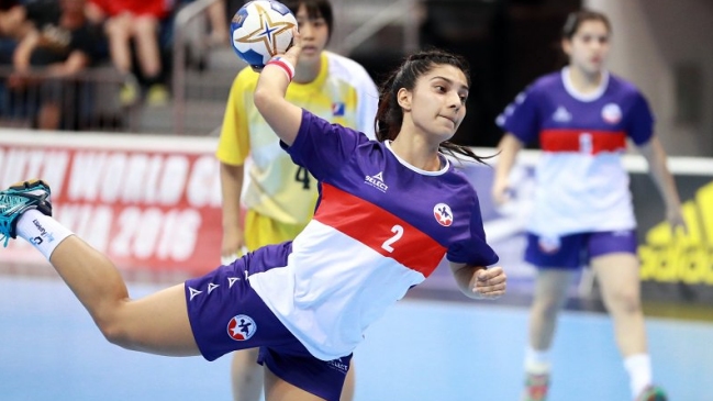 Chile sufrió su segunda derrota en el Mundial Juvenil Femenino de balonmano
