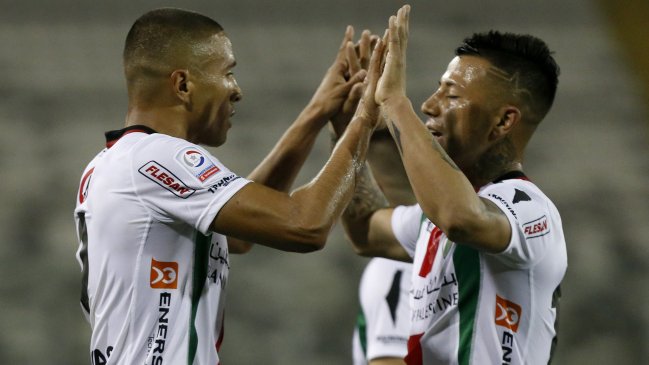 Palestino sacó ventaja ante Libertad por la Copa Sudamericana